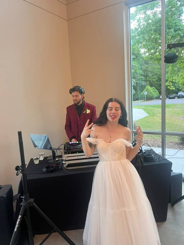 Me and Abby at wedding
